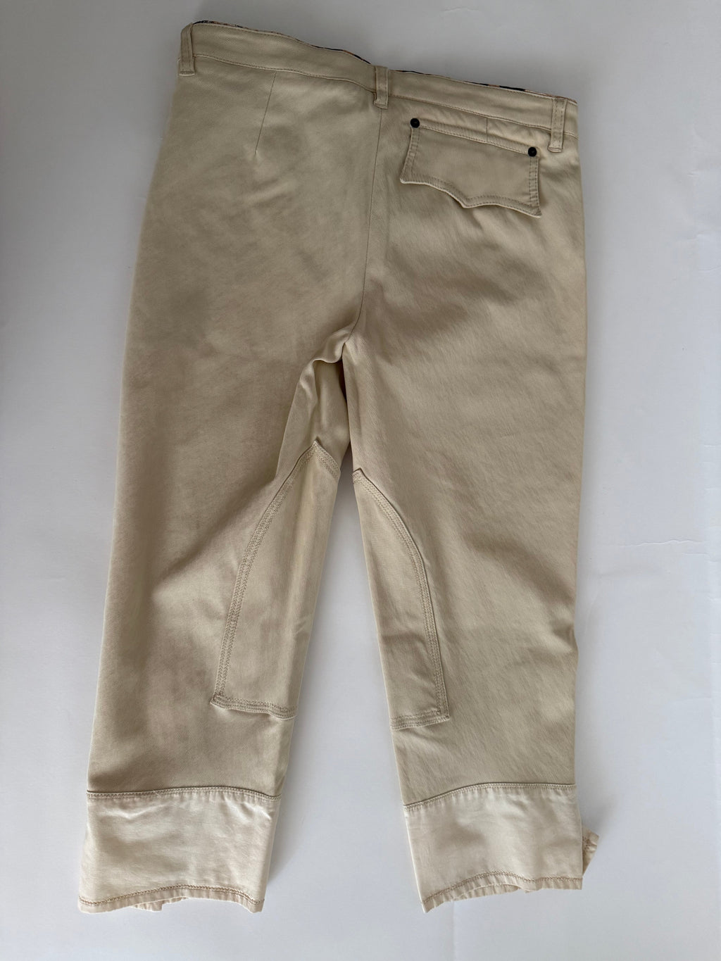 Roberto Cavalli SS 2004 Runway capri beige pants