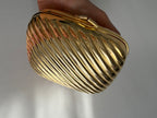 Gold metal clutch