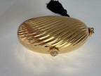 Gold clutch egg 70/80s tassel