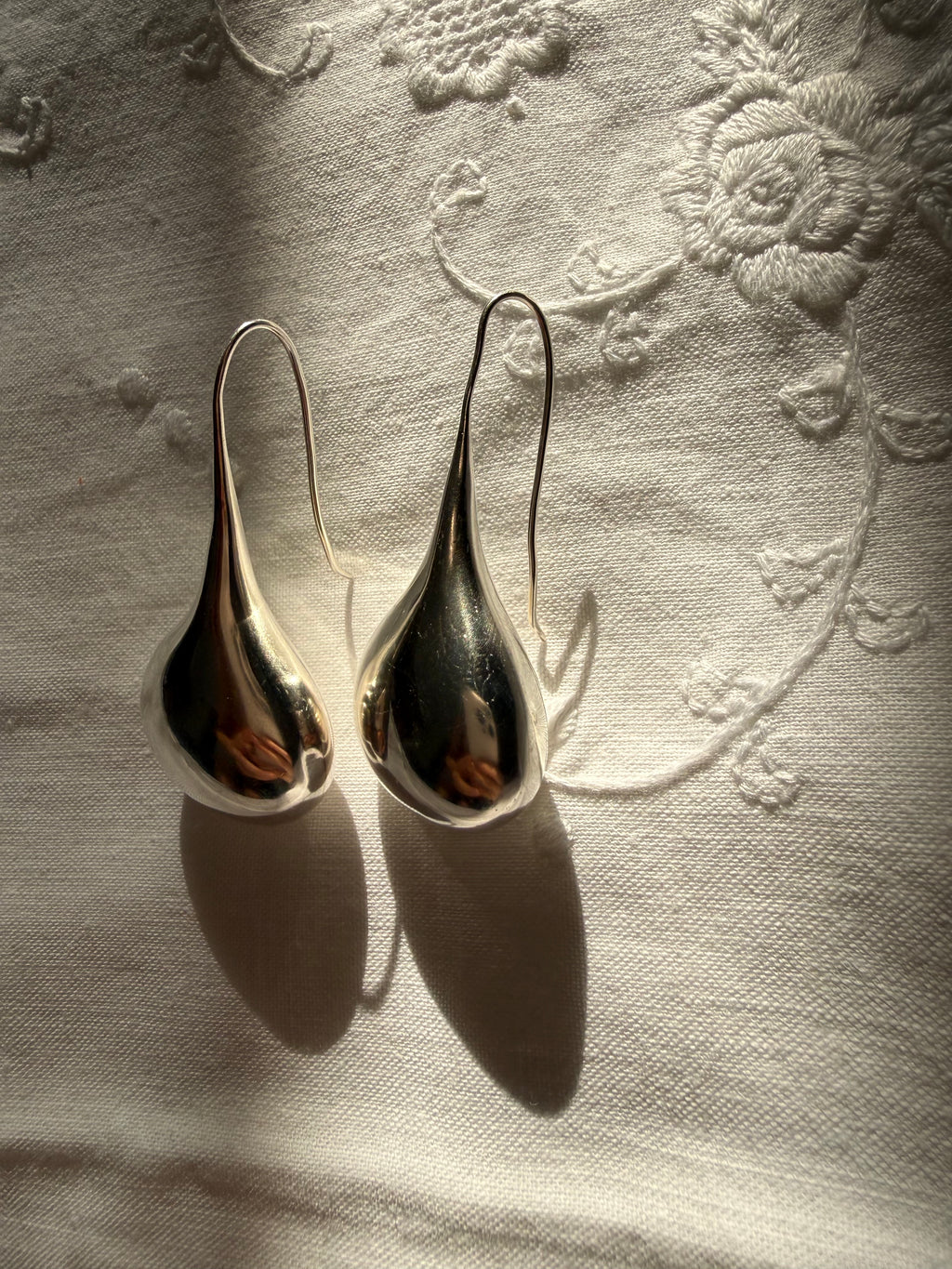 Bayanihan silver sterling 925 drop earrings large 70/80s
