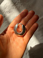 Vintage 925 light silver earrings