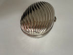 Silver clutch egg 80s