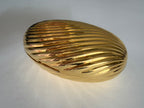 Gold vintage egg clutch tassels