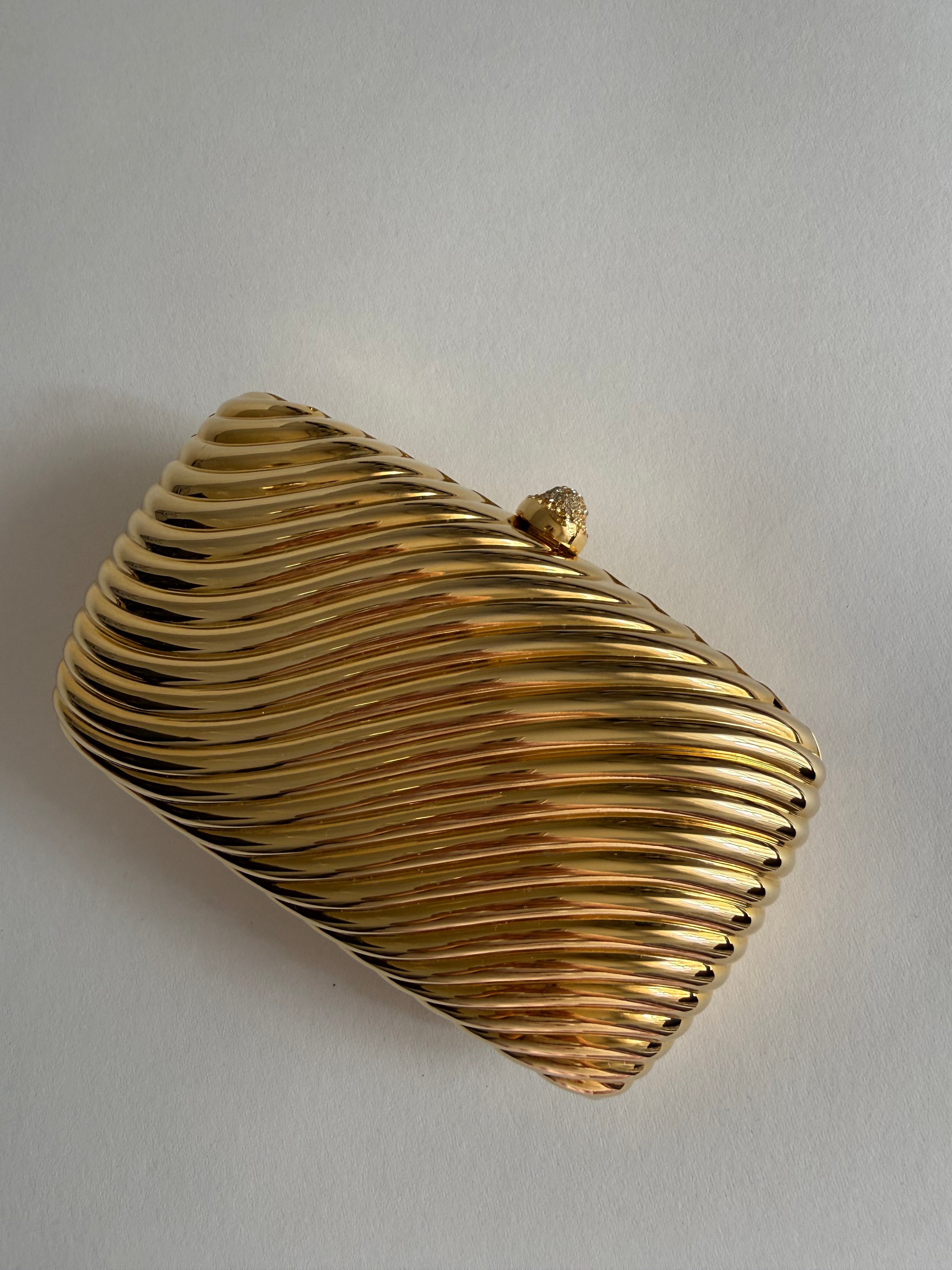 Coppola & Toppo rare gold clutch