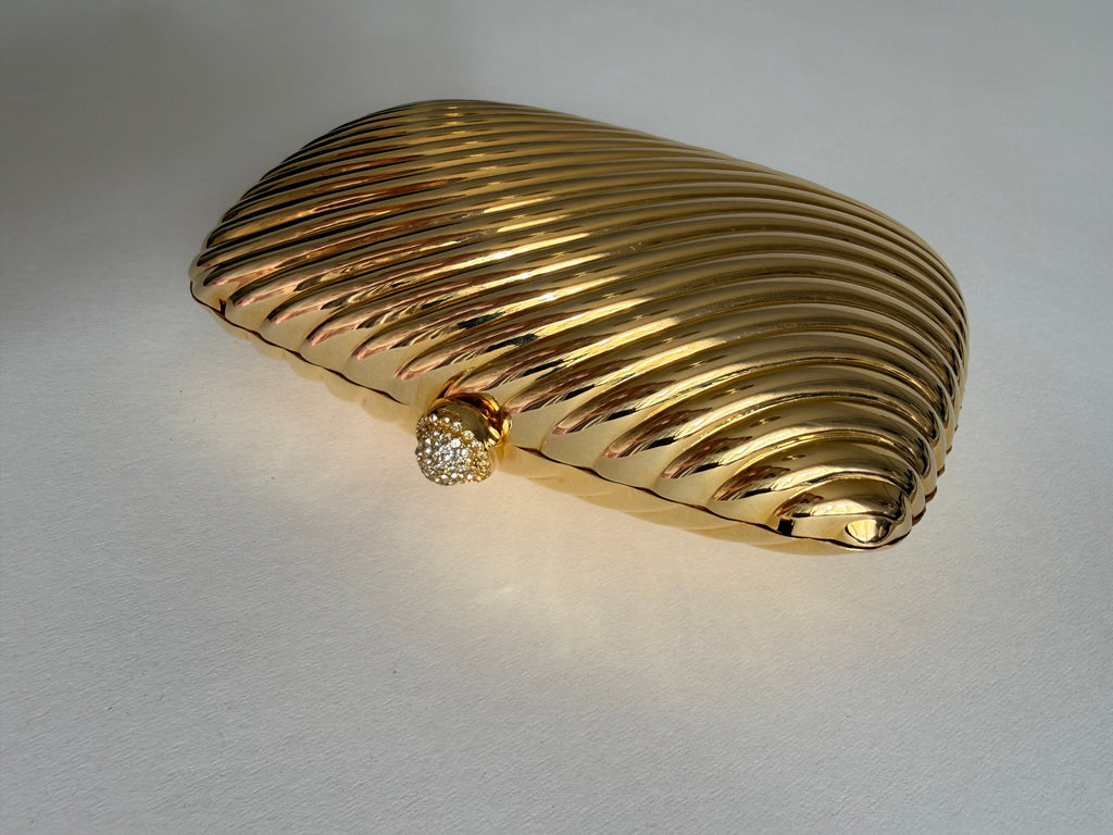 Coppola & Toppo rare gold clutch