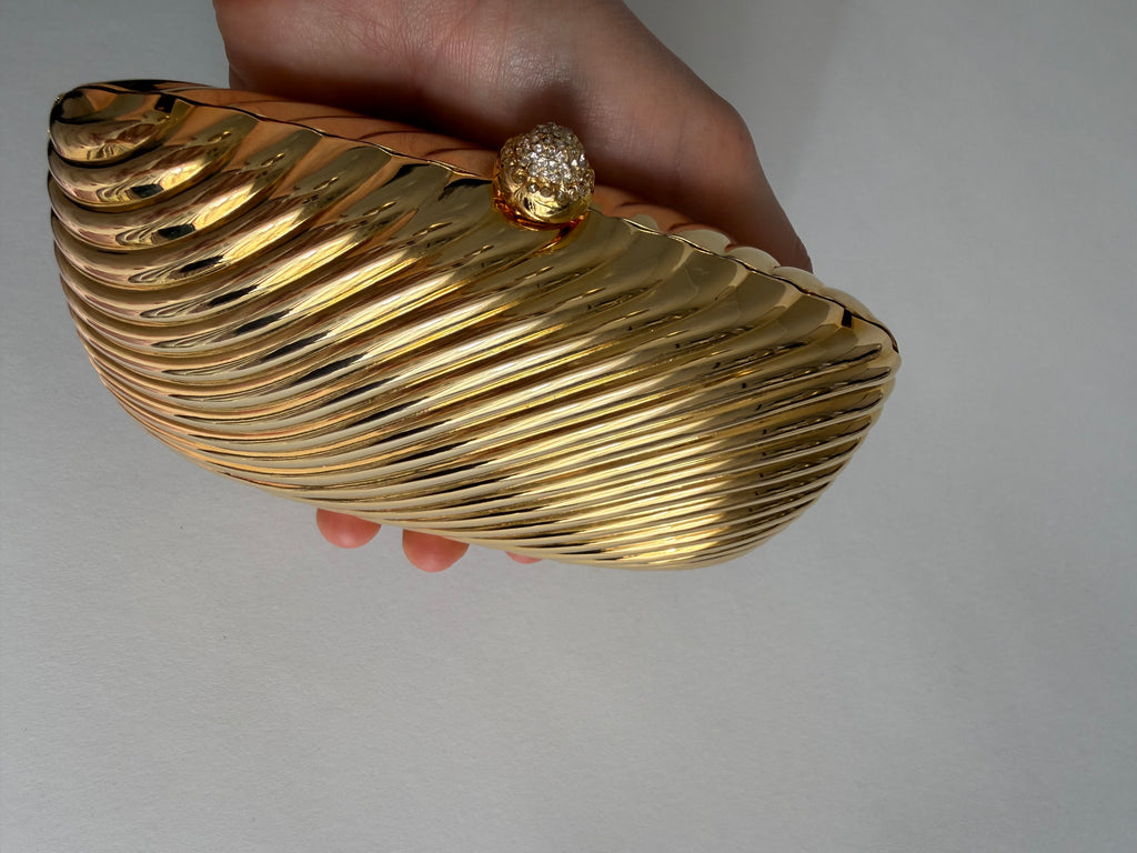 Coppola & Toppo rare gold clutch