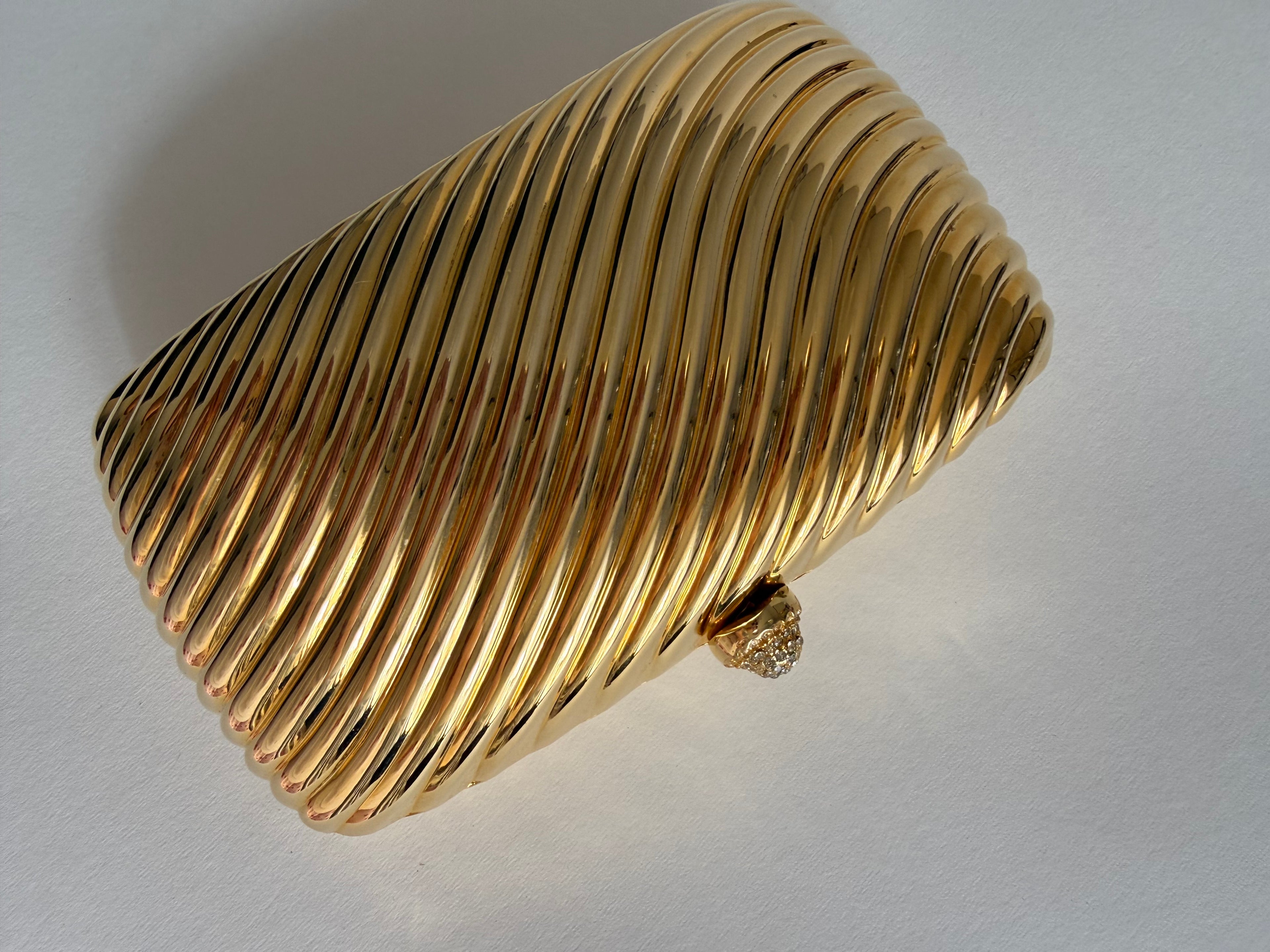 Coppola & Toppo rare gold clutch
