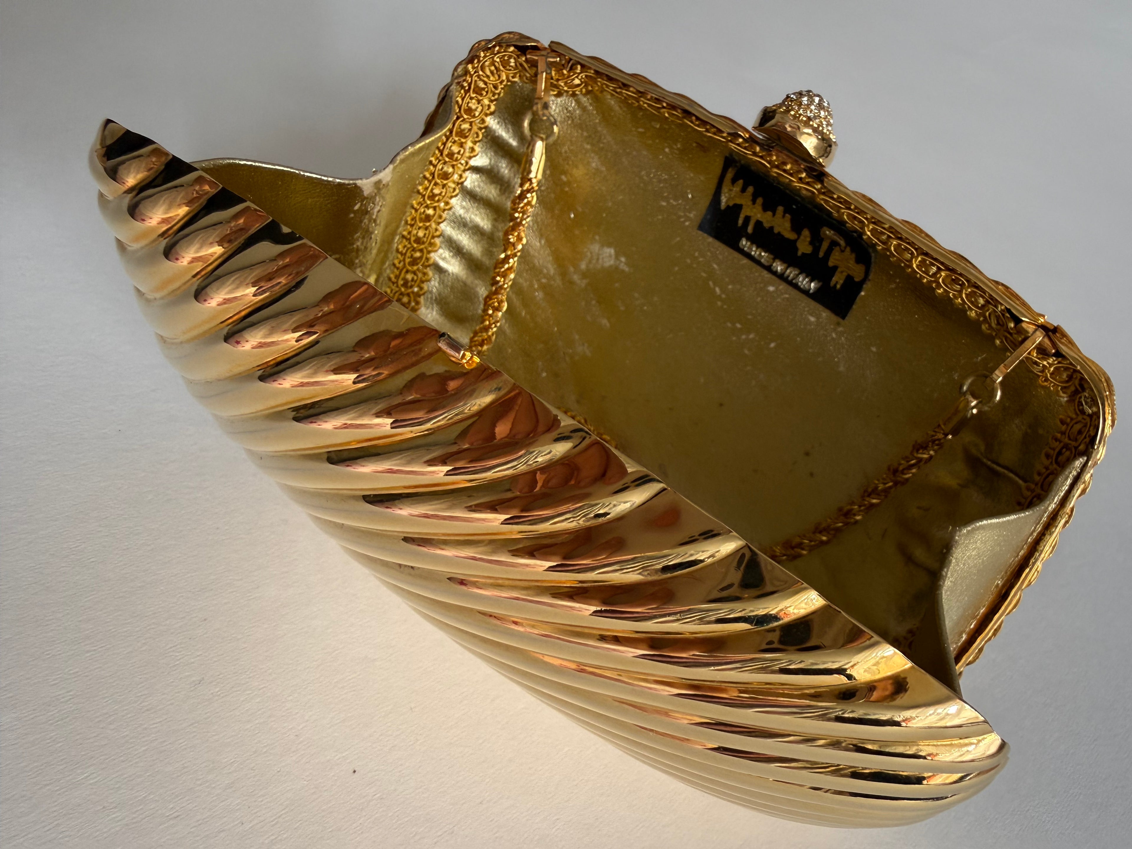 Coppola & Toppo rare gold clutch