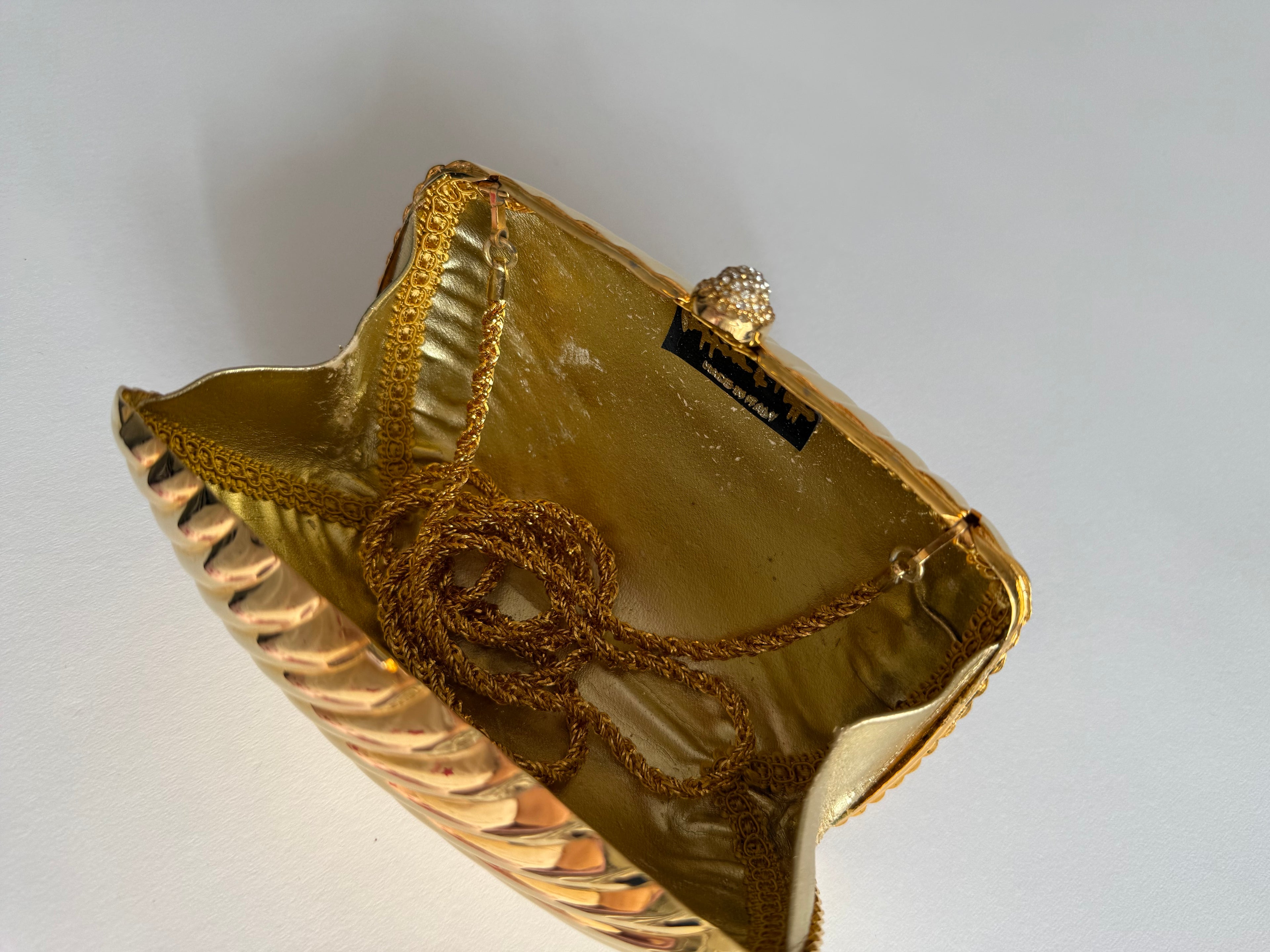 Coppola & Toppo rare gold clutch