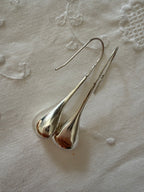 925 silver drop vintage pendant teardrop 90s