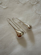 Vintage drop earrings teardrop 925 silver Mexico