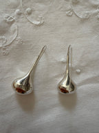 Vintage drop earrings teardrop 925 silver Mexico