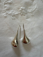 Vintage 925 earrings silver drop