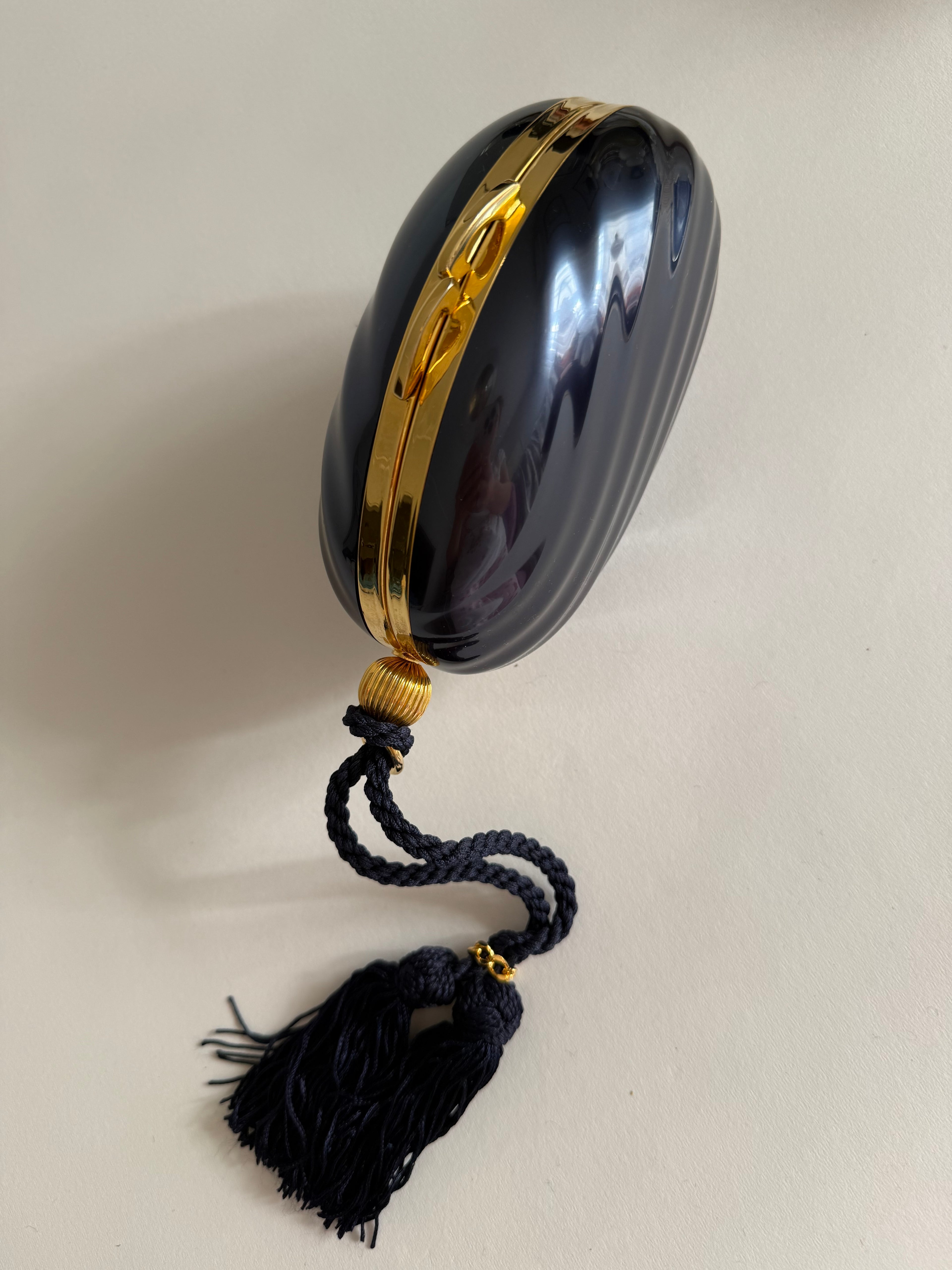 Vintage blue egg clutch