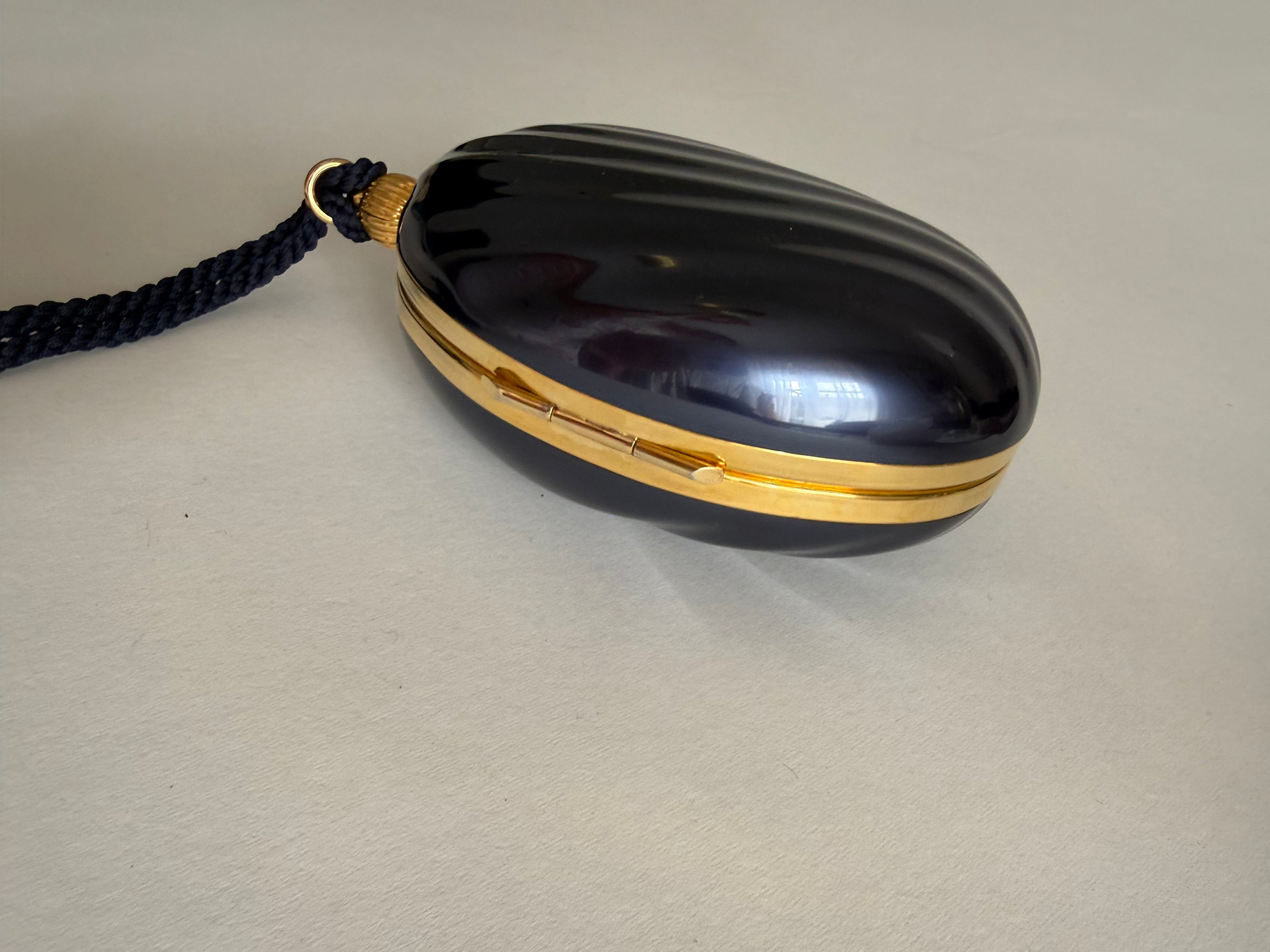 Vintage blue egg clutch