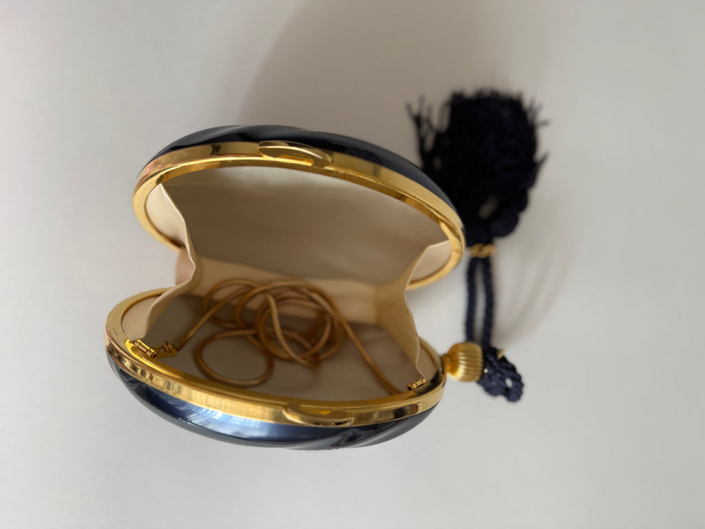 Vintage blue egg clutch