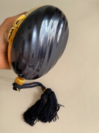 Vintage blue egg clutch