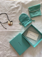 Tiffany&Co. Elsa Peretti Cord round pendant necklace 925