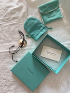Tiffany&Co. Elsa Peretti Cord round pendant necklace 925
