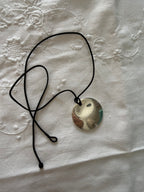 Tiffany&Co. Elsa Peretti Cord round pendant necklace 925