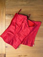 Yves Saint Laurent bustier red top 80s