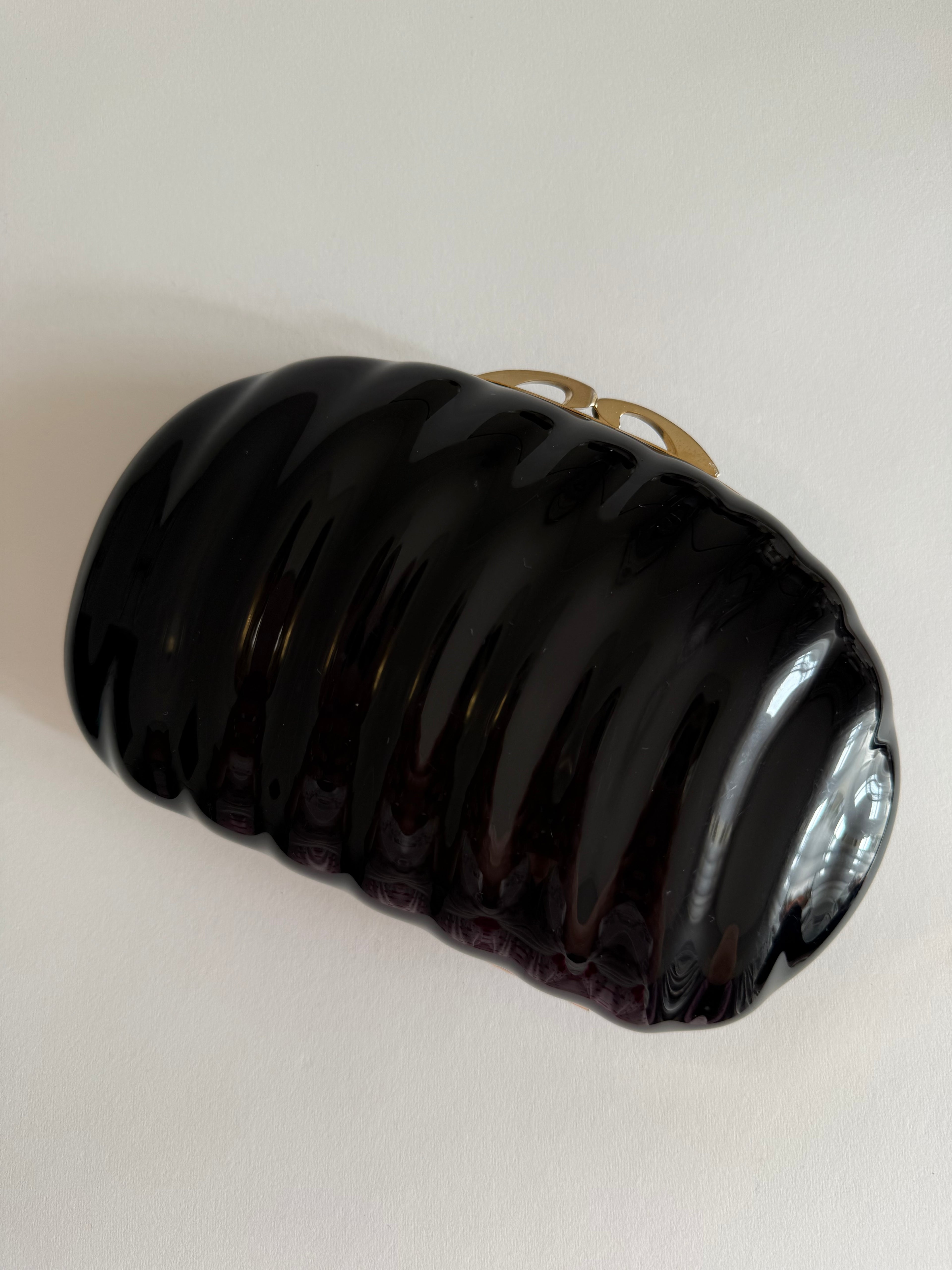 Black clutch vintage