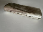 Rodo silver metal clutch