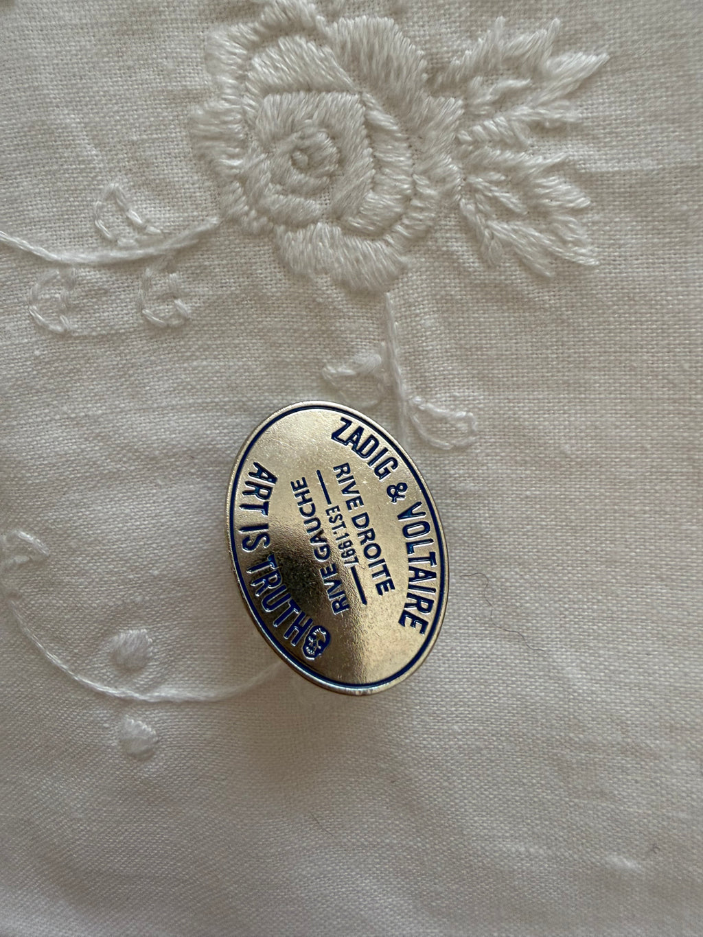 Zadig & Voltaire 3 different brooch