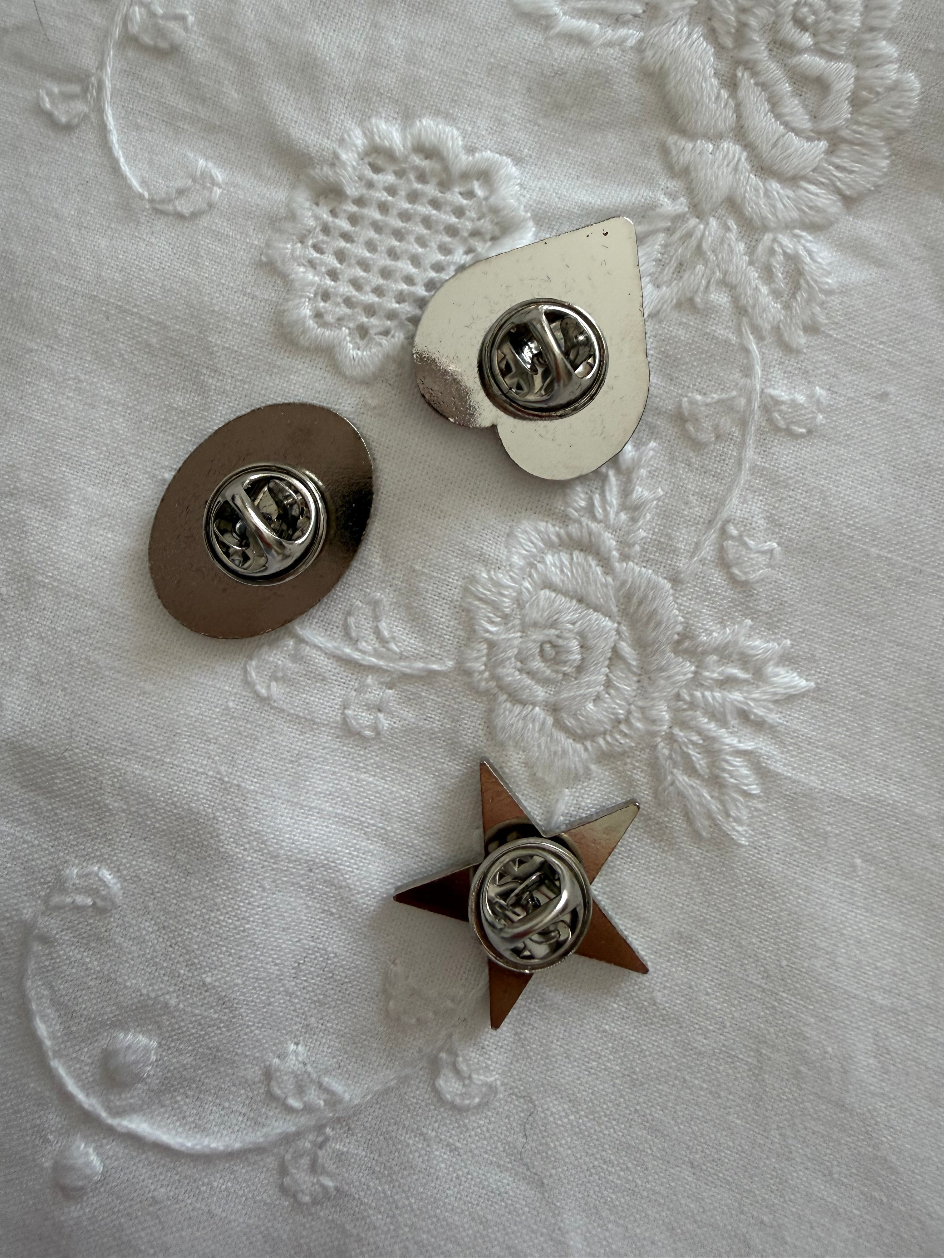Zadig & Voltaire 3 different brooch