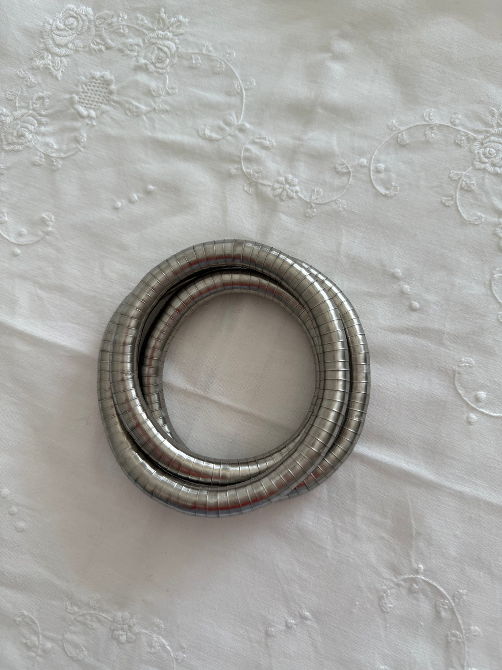 Breil snake silver necklace vintage 2000s