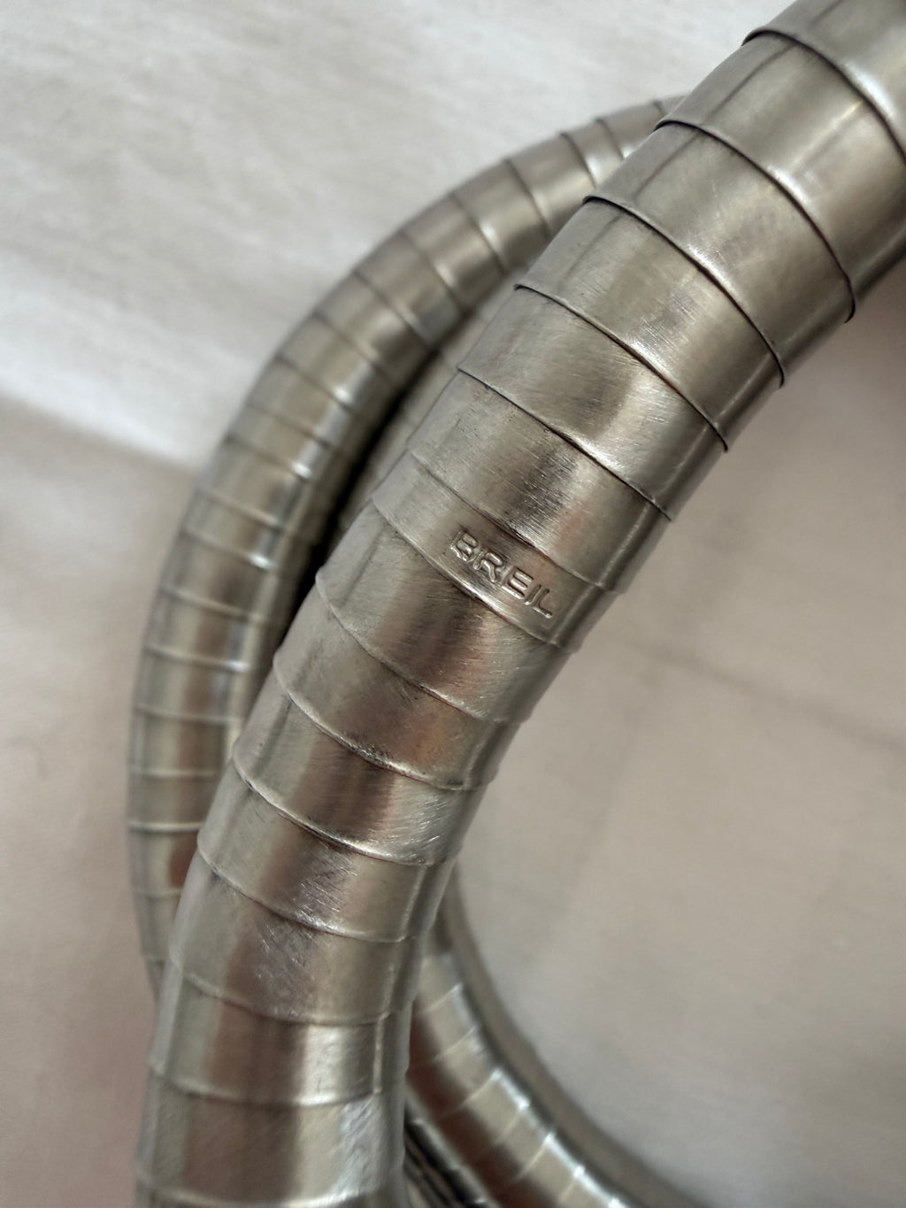 Breil snake silver necklace vintage 2000s
