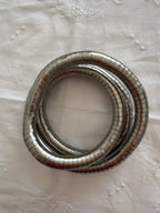 Breil snake silver necklace vintage 2000s