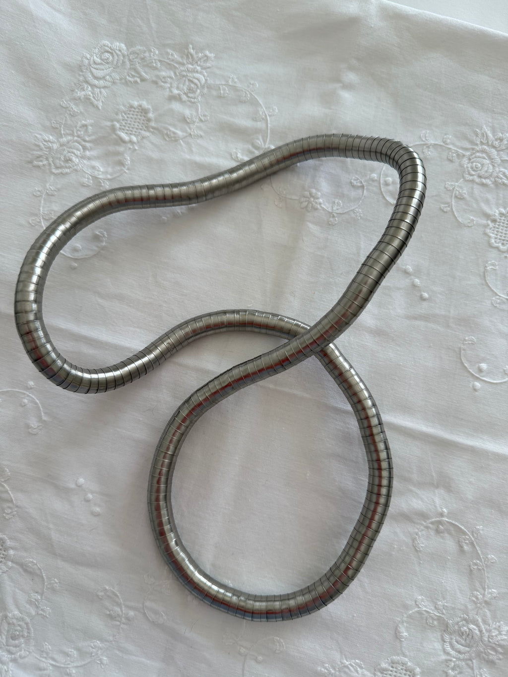 Breil snake silver necklace vintage 2000s