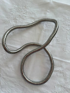 Breil snake silver necklace vintage 2000s