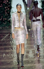 Roberto Cavalli S/S 2000 snake set