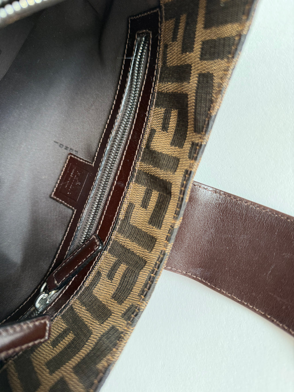 Fendi tela monogram vintage bag