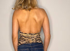 Roberto Cavalli SS 2005 Runway print top coins