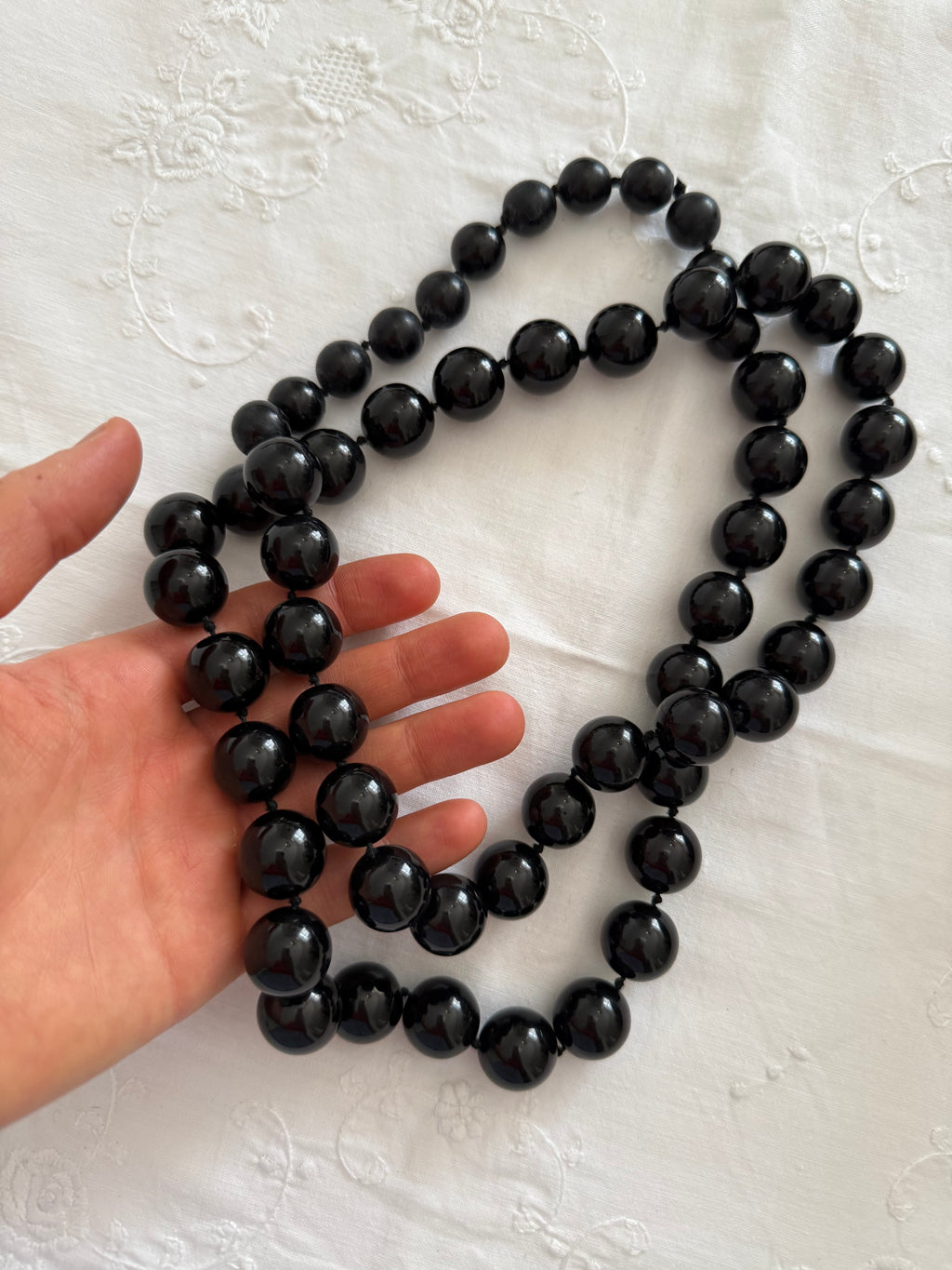 Gianfranco Ferré 90s black necklace