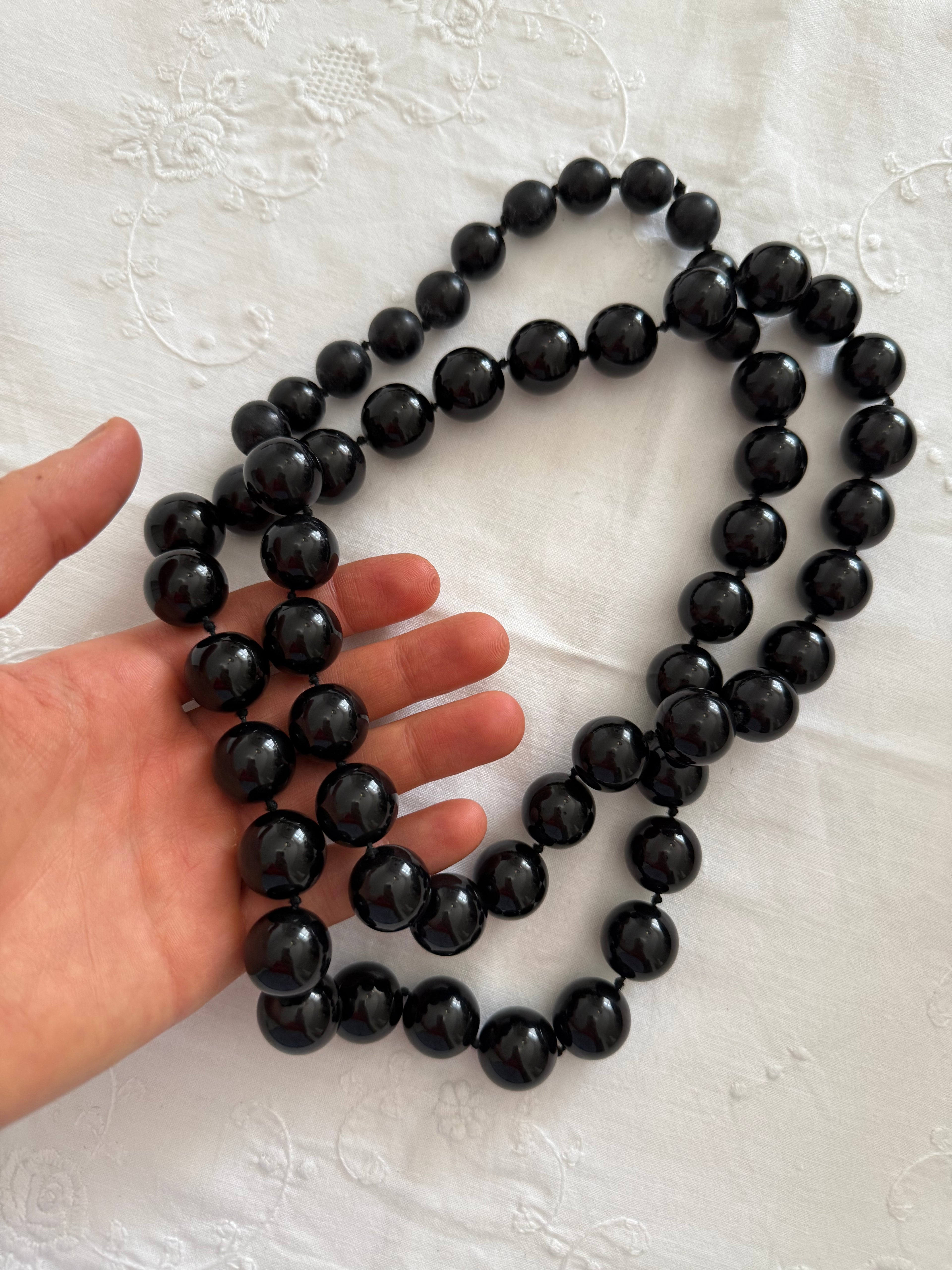 Gianfranco Ferré 90s black necklace