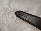 Gianfranco Ferré brown gold chain belt 90s