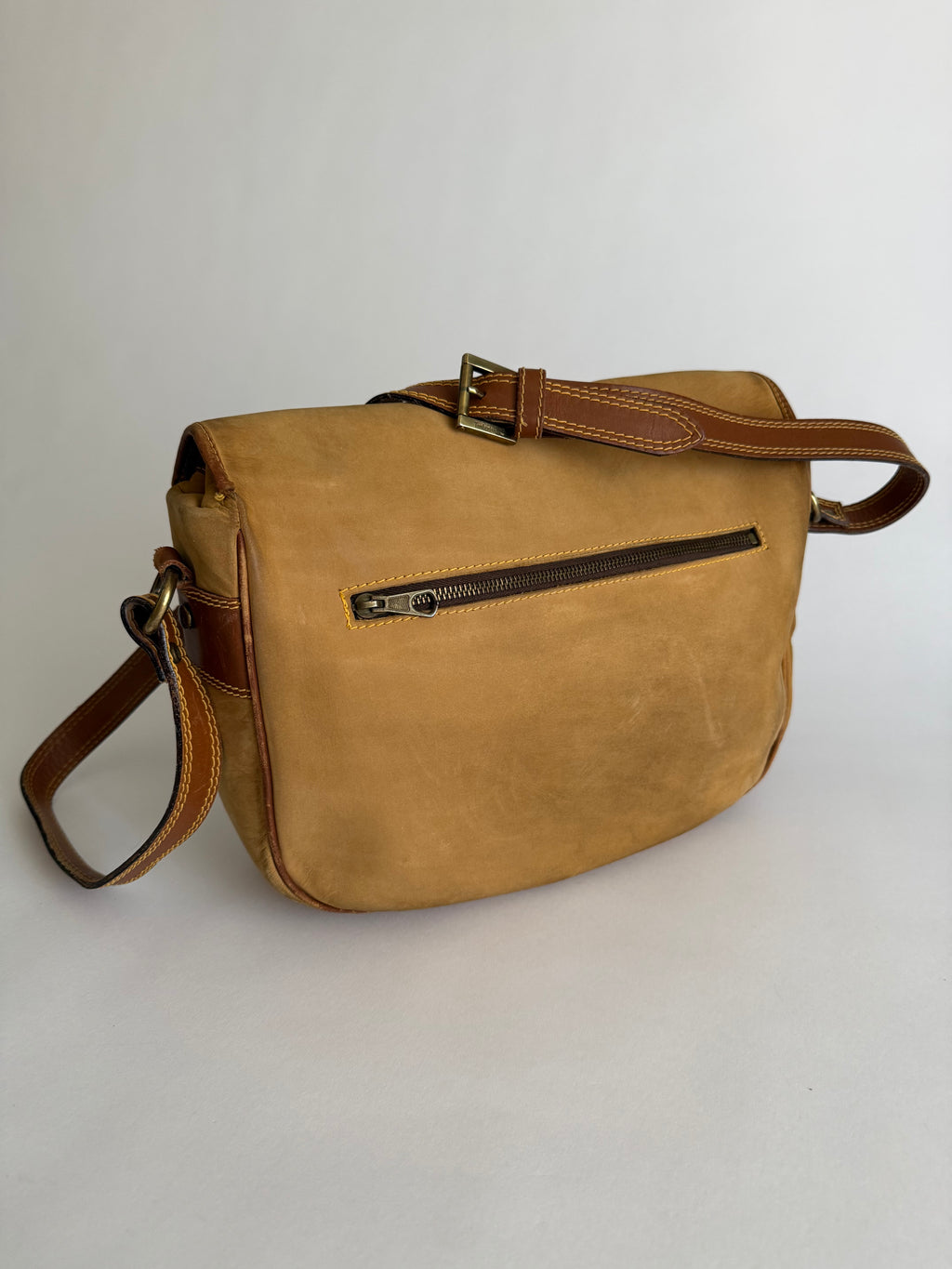 Vintage postman shoulder bag