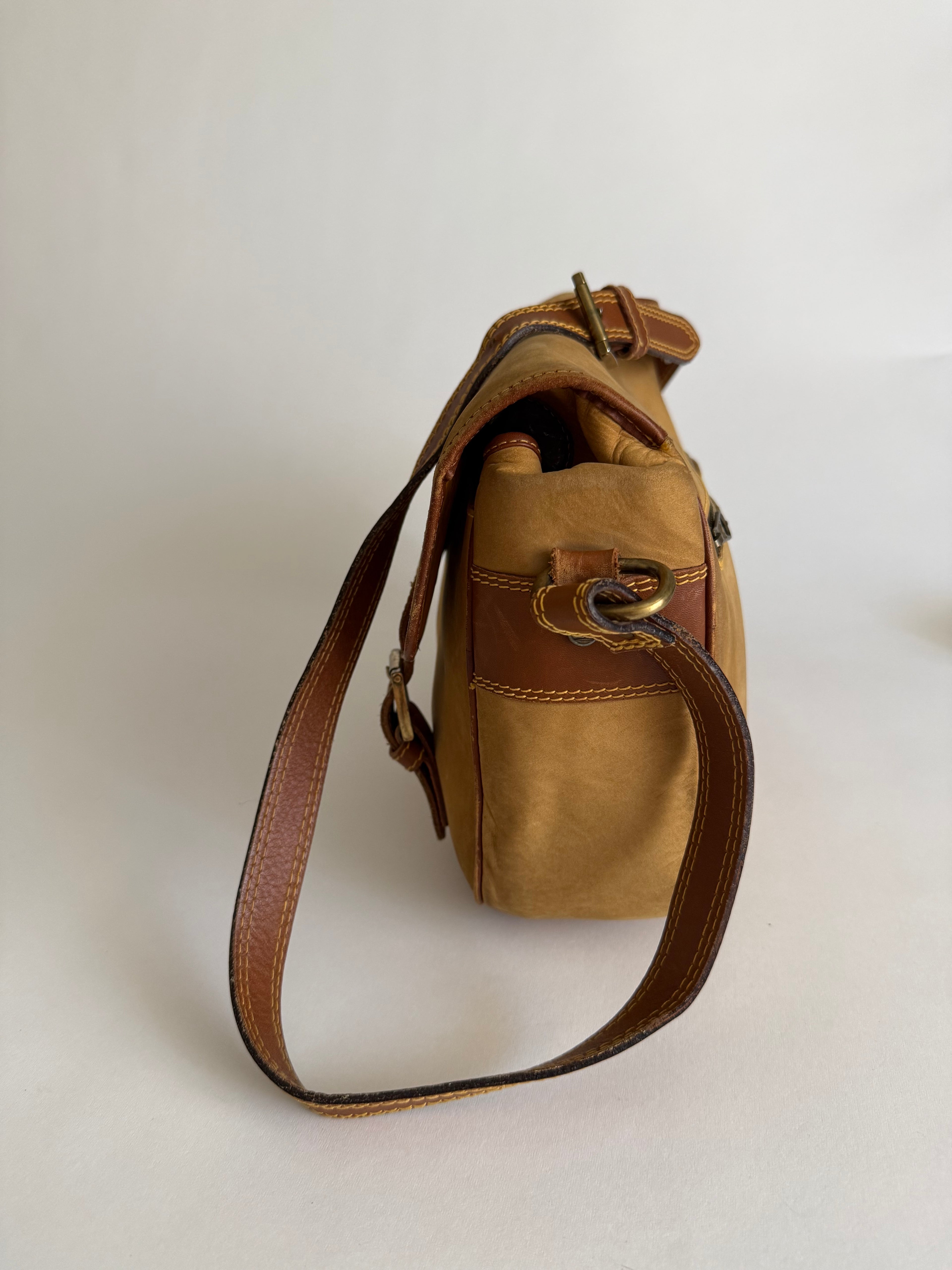 Vintage postman shoulder bag
