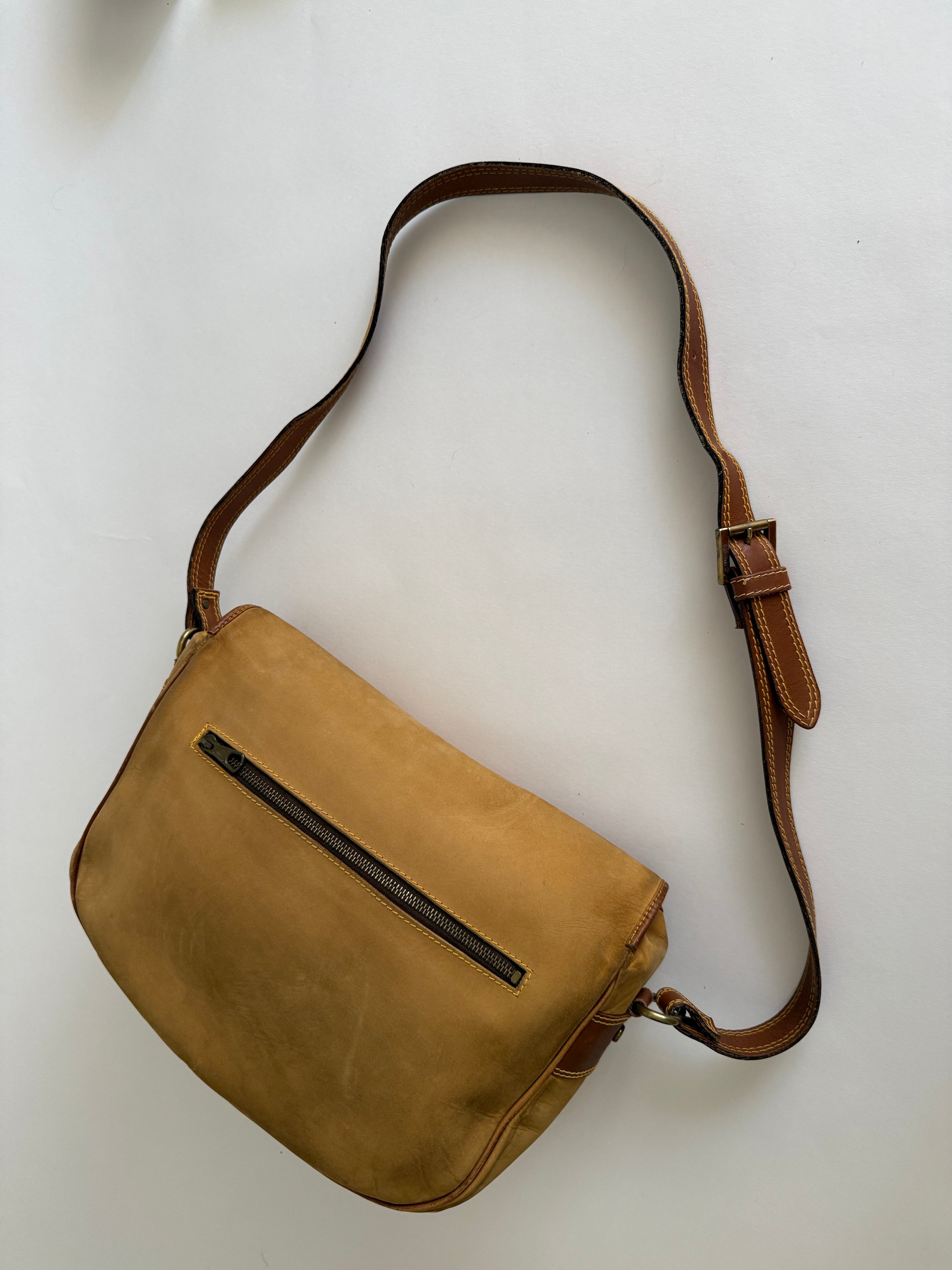 Vintage postman shoulder bag