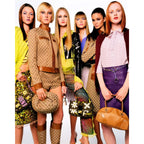 Rare Fendi SS 2000 Runway silk yellow chiffon blouse