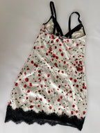 Mini slip dress D&g floral print vintage early 2000s