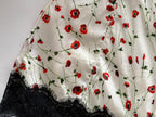 Mini slip dress D&g floral print vintage early 2000s