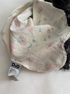 Mini slip dress D&g floral print vintage early 2000s