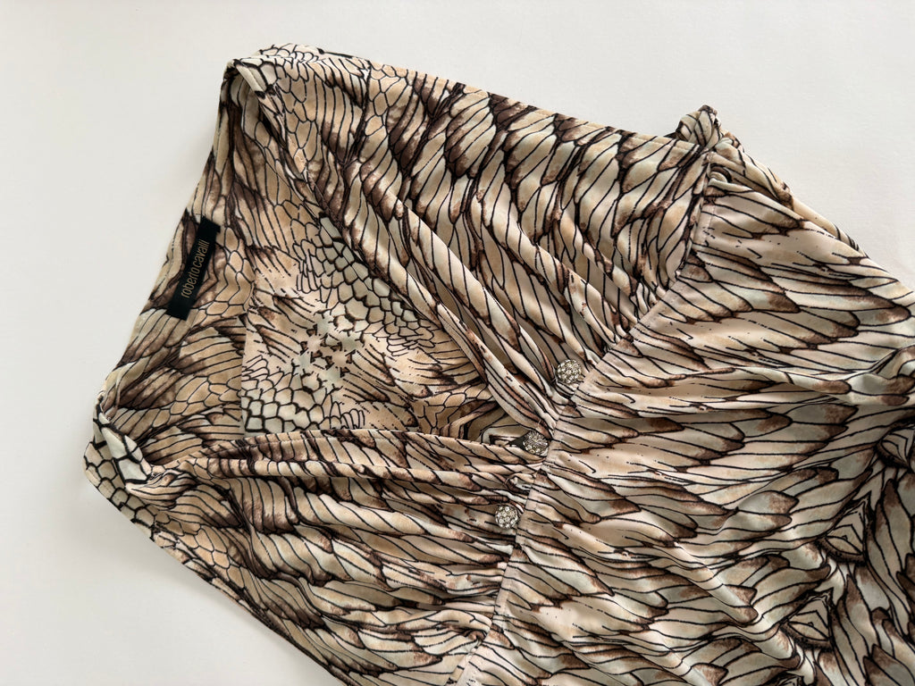 Roberto Cavalli SS 2006 multicolor dress
