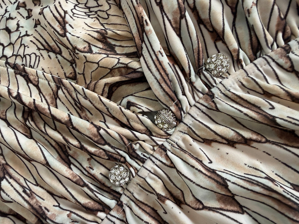 Roberto Cavalli SS 2006 multicolor dress