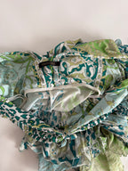 Roberto Cavalli SS 2006 mini ruffle silk dress
